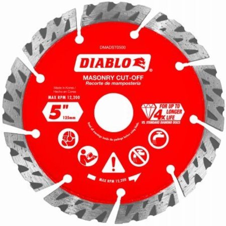 BSC PREFERRED 5'' Dia Seg Turbo Blade DMADST0500